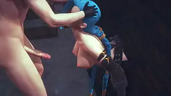 Jinx 3d porno