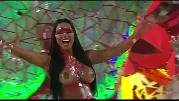 Carnaval mulher pelada