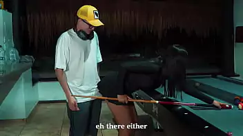 Engolindo muito esperma