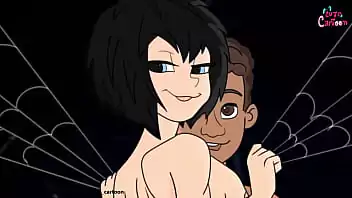 Homem aranha fazendo sexo