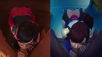 overwatch porno games Overwatch Hentai - DIVA fodida por dois meninos anal e vaginal - Japanese Asian Manga Anime Film Game Porn 